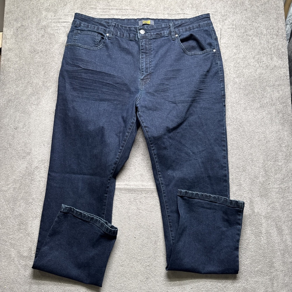 Cavalli Class Dark Wash Denim Jeans Men's 38 Straight Leg Designer Y2K‎ Style